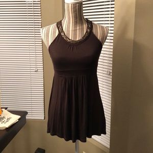 Michael Kors Beaded Tank Top